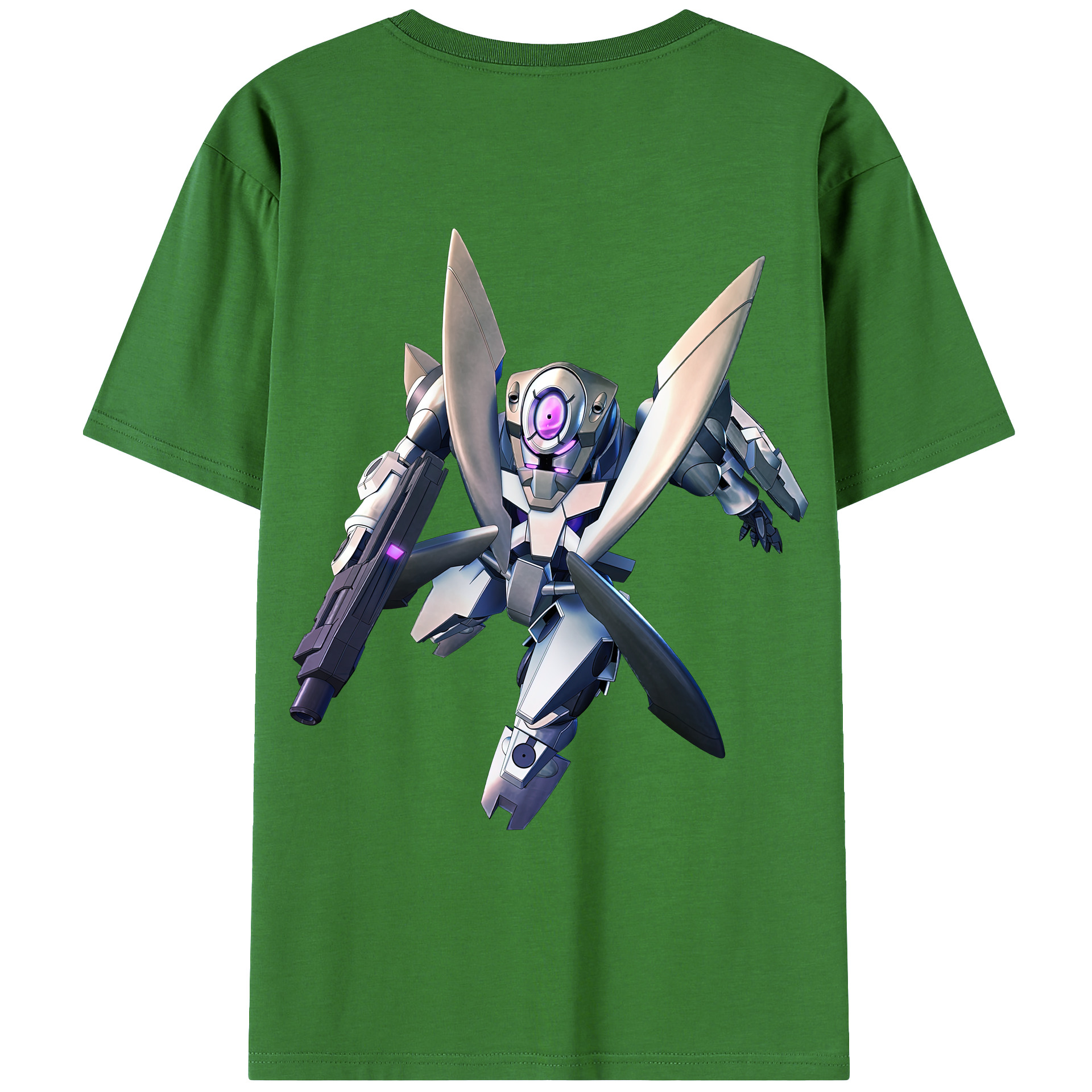 （画像用） 機動戦士ガンダム Mobile Suit Gundam レディース半袖Tシャツ(バックプリント)